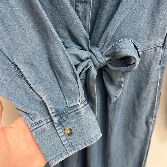 Loft Denim Jumpsuit - Picture 4 of 11